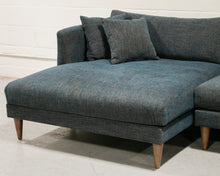 Load image into Gallery viewer, Elisa Blue Sectional Sofa with Chaise
