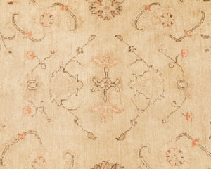 Pakistani Brown Hand Knotted Rug