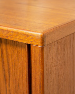 Teak Desk Combo Cabinet