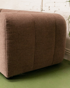 Sophie Sofa in Cappuccino Brown