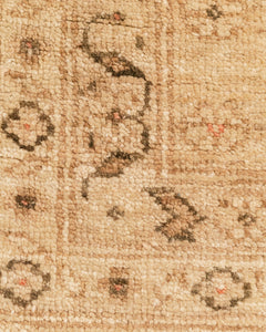 Pakistani Brown Hand Knotted Rug