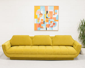 Tabatha Sofa in Chartreuse