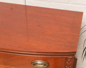 Antique Mahogany Federal Style Highboy Dresser