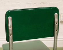 Load image into Gallery viewer, Retro Kelly Green Tubular Chrome Chair
