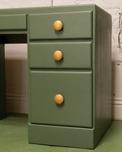 Load image into Gallery viewer, Army Green Deco Desk
