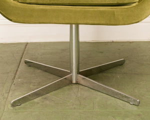 Apple Green 1960’s Swedish Overman Chair