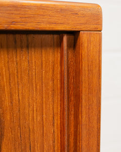 Teak Desk Combo Cabinet