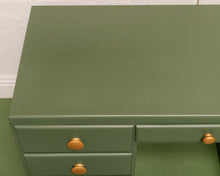 Load image into Gallery viewer, Army Green Deco Desk
