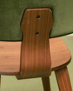 Bent Wood Custom Color Dining Chair