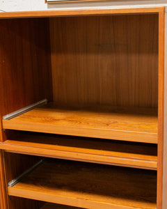 Teak Desk Combo Cabinet