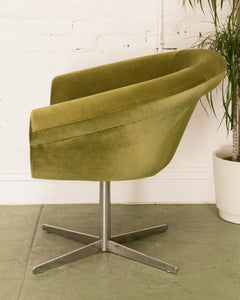 Apple Green 1960’s Swedish Overman Chair