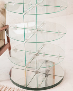 Lucite Round About Display Shelf