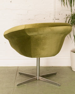 Apple Green 1960’s Swedish Overman Chair