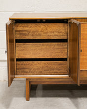 Load image into Gallery viewer, Caning Mid Century Vintage Chest of Drawers
