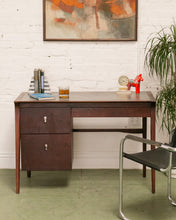 Load image into Gallery viewer, Leather Top Drexel Desk
