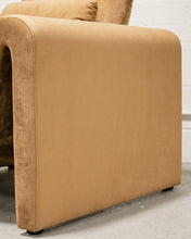 Load image into Gallery viewer, Skylark Caramel Velvet Chair
