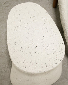 Organic Speckled Side Table