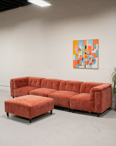 5 Piece Chelsea Sofa in Paprika