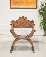 Load image into Gallery viewer, Antique Savonarola Chair
