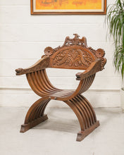 Load image into Gallery viewer, Antique Savonarola Chair
