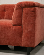 Load image into Gallery viewer, 3 Piece Chelsea Sofa in Paprika (Ottoman)
