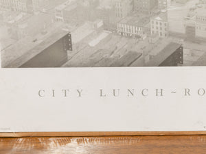 City Lunch Rockefeller Center Poster