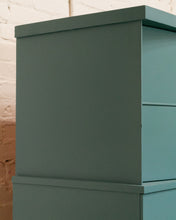 Load image into Gallery viewer, Dusty Blue Highboy Dresser
