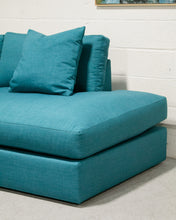 Load image into Gallery viewer, Michonne Sectional Sofa in Bennett Peacock
