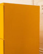 Load image into Gallery viewer, 1970s Akro-Mils Yellow Plastic File Cabinets
