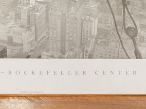 City Lunch Rockefeller Center Poster