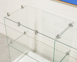 Glass Retail Closet Shelf