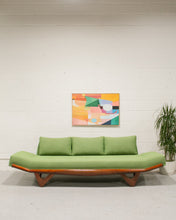 Load image into Gallery viewer, Gondola Armless Sofa in Green
