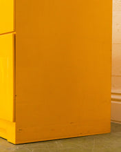 Load image into Gallery viewer, 1970s Akro-Mils Yellow Plastic File Cabinets
