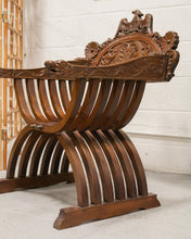 Load image into Gallery viewer, Antique Savonarola Chair
