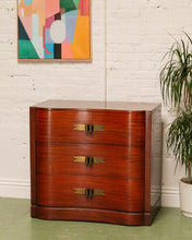 Load image into Gallery viewer, Art Deco 3 Drawer Chest of Drawers
