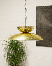 Load image into Gallery viewer, Brass Saucer Lamp
