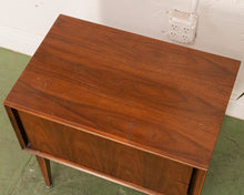 Load image into Gallery viewer, Walnut Single Nightstand by Thomasville
