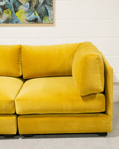 Sebastian 7 Piece Sofa in Citron