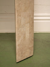 Load image into Gallery viewer, Maitland Smith Tessellated Marble Console Entry Table
