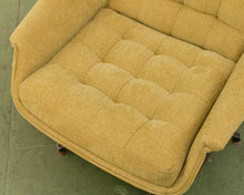 Load image into Gallery viewer, Vintage Green Lounge Chair &amp; Ottoman
