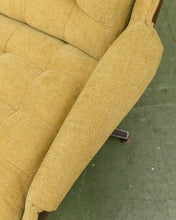 Load image into Gallery viewer, Vintage Green Lounge Chair &amp; Ottoman
