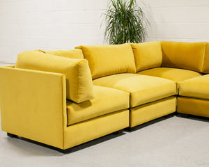 Sebastian 7 Piece Sofa in Citron