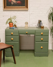 Load image into Gallery viewer, Army Green Deco Desk
