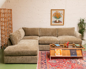 Michonne Sofa in Bianca Moss