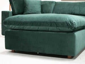 Adler Sectional in Green