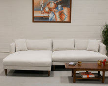 Load image into Gallery viewer, Elisa Oatmeal Sectional Sofa with Chaise
