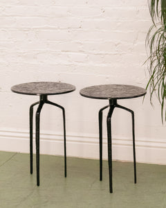 Brutalist Thin Leg Side Table