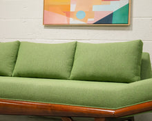 Load image into Gallery viewer, Gondola Armless Sofa in Green
