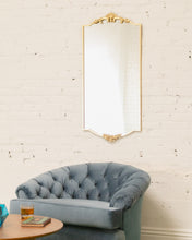 Load image into Gallery viewer, Rectangle Gold Ornate Mirror
