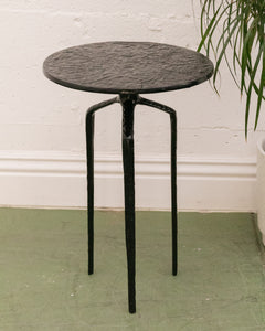 Brutalist Thin Leg Side Table